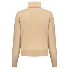 Pepe Jeans Beige Cotton Women Sweater