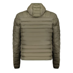 Cavalli Class Green Polyester Men Jacket