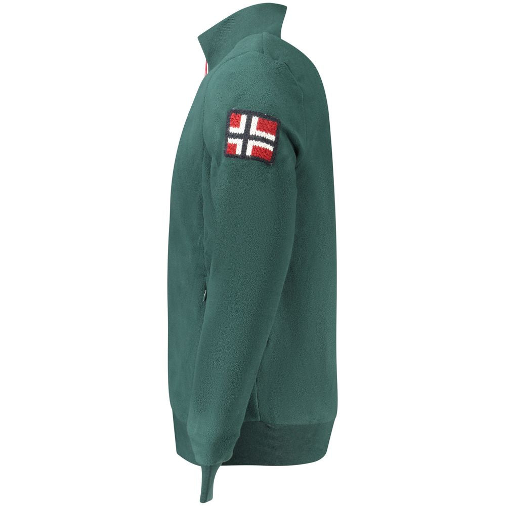 Norway 1963 Green Polyester Men Sweater