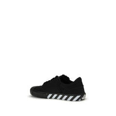Off-White Black Calf Leather Bos Taurus Low Top Sneakers