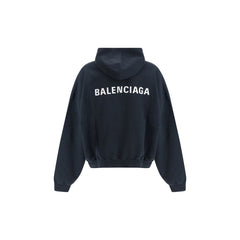 Balenciaga Black Cotton Sweatshirt