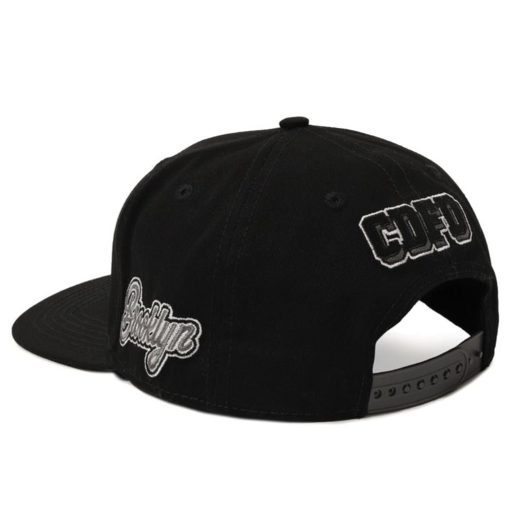 Comme Des Fuckdown Black Cotton Men's Cap