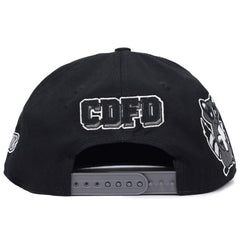 Comme Des Fuckdown Black Cotton Men's Cap