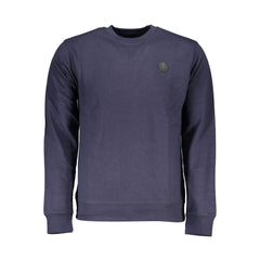 Gianmarco Venturi Blue Cotton Sweatshirt