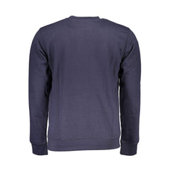 Gianmarco Venturi Blue Cotton Sweatshirt