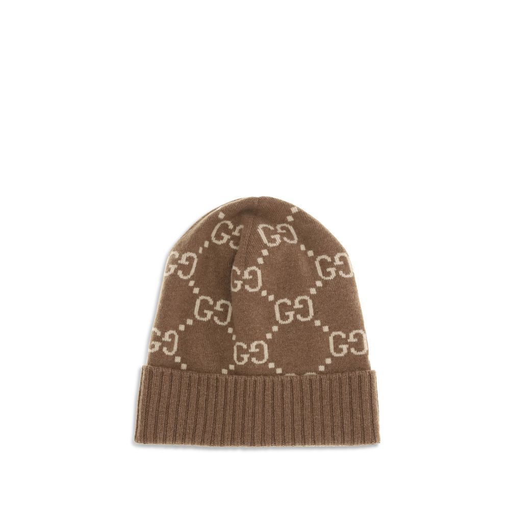Gucci Brown Cashmere Beanie