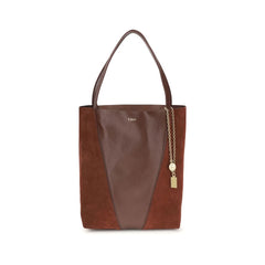 Chloé Brown Calf Leather Bos Taurus Shoulder Bag