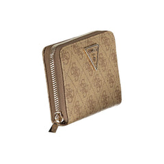 Guess Jeans Beige Polyethylene Wallet