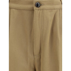 Namacheko Beige Cotton Casual Pants