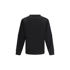 Sacai Black Cotton T-Shirt