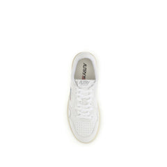 Autry White Rubber Low Top Sneakers