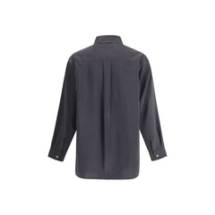Lemaire Gray Silk Shirt