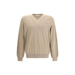 Ferragamo Beige Fleece Wool Sweatshirt