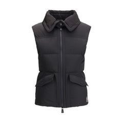 Moncler Grenoble Black Polyester Sleveless Jacket