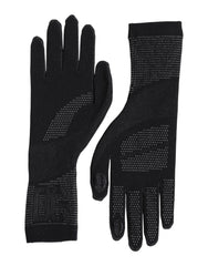 Dolce & Gabbana Black DG Logo Cotton Hands Mitten Men Gloves