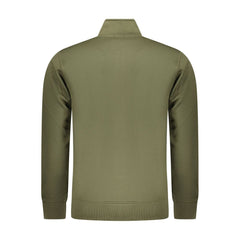 Rifle Green Cotton Men Sweater