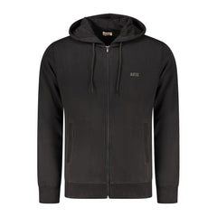 Rifle Black Cotton Men Sweater