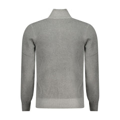 Rifle Gray Nylon Men Sweater
