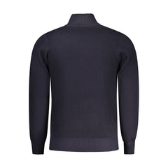 Rifle Blue Nylon Men Sweater