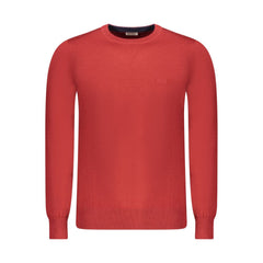 Rifle Red Wool Men Sweater
