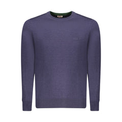 Rifle Blue Wool Men Sweater