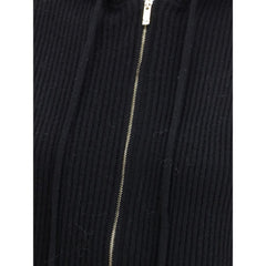 Max Mara Black Wool Sleveless Jacket