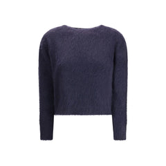 Max Mara Blue Polyamide Sweatshirt