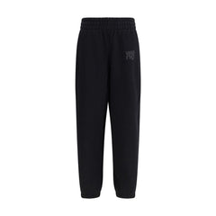 Alexander Wang Black Cotton Joggers (Workout Pants)