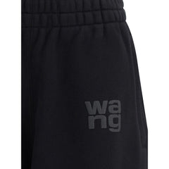 Alexander Wang Black Cotton Joggers (Workout Pants)