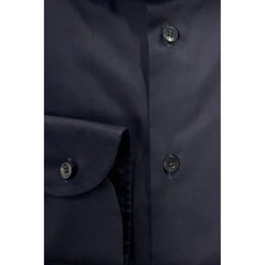 Baldinini Trend Black Cotton Men's Shirt