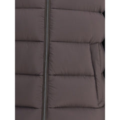 Herno Brown Polyamide Bomber