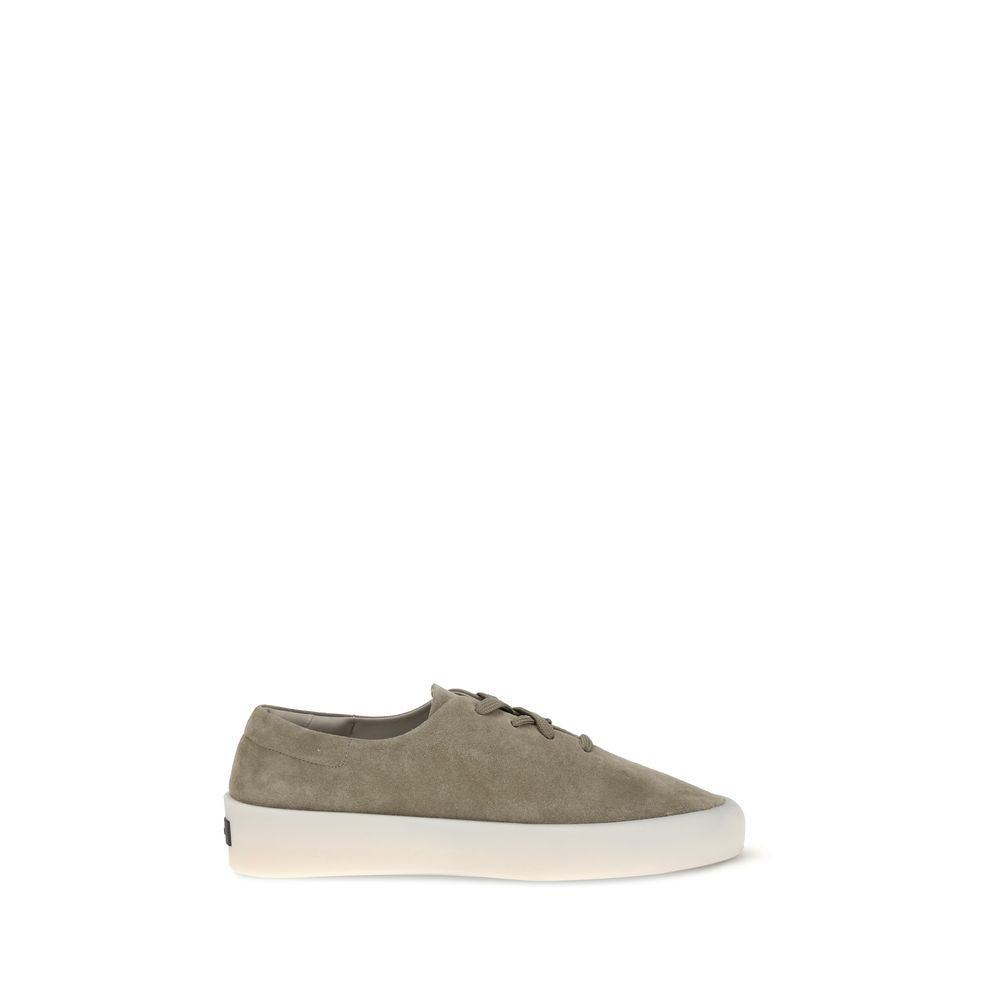 Fear Of God Beige Leather Low Top Sneakers