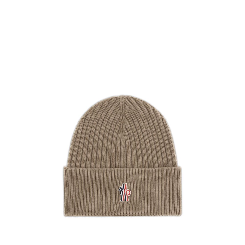 Moncler Grenoble Beige Cashmere Beanie
