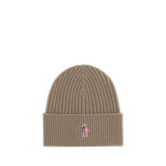 Moncler Grenoble Beige Cashmere Beanie