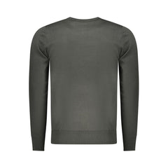 Coveri Moving Green Nylon Sweater