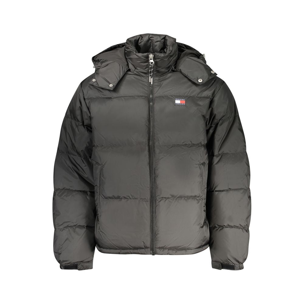 Tommy Hilfiger Black Polyester Jackets & Coat