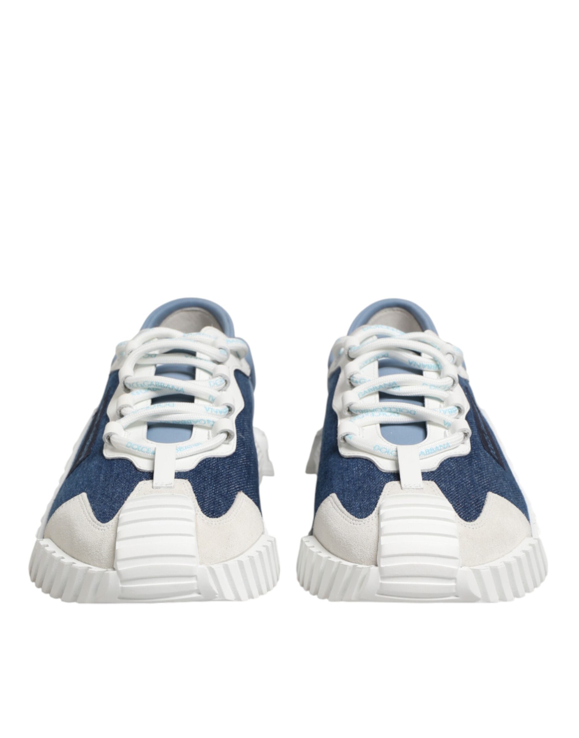 Dolce & Gabbana Multicolor Cotton Low Top NS1 Sneakers Shoes