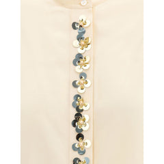 Forte_Forte Multicolor Silk Blouse