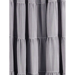 Forte_Forte Gray Silk Long Skirt