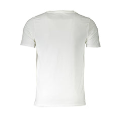 Aeronautica Militare Bianco Cotton Men T-Shirt
