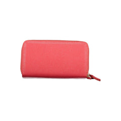 Mario Valentino Red Polyethylene Wallet