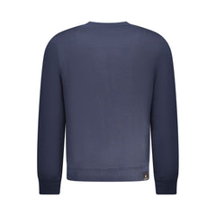 Accademia Militare Blue Cotton Men Sweater