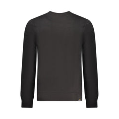 Accademia Militare Black Cotton Men Sweater