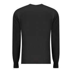 Accademia Militare Black Cotton Men Sweater