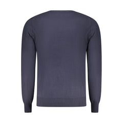 Accademia Militare Blue Cotton Men Sweater