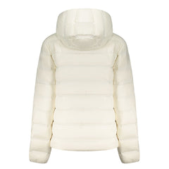Tommy Hilfiger White Polyester Jackets & Coat