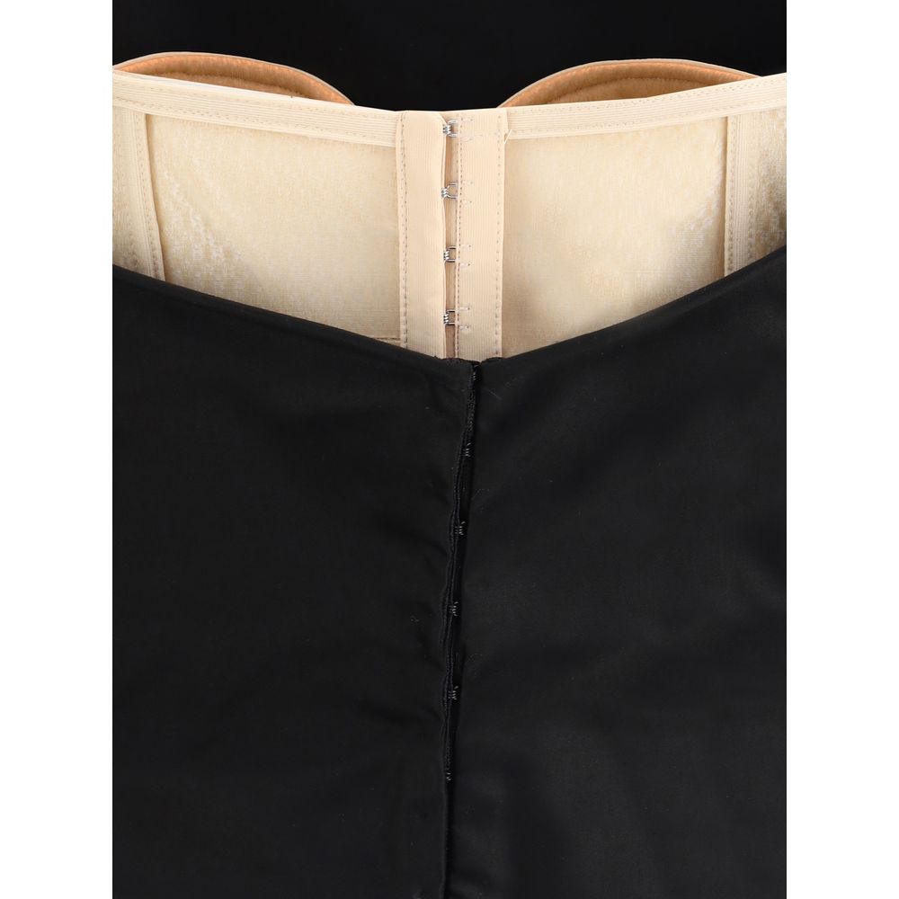 Magda Butrym Black Cotton Top