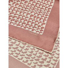 Tom Ford Brown Silk Pocket Square