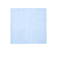 Tom Ford Blue Cotton Pocket Square