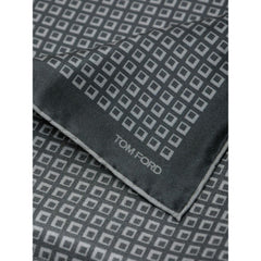 Tom Ford Green Silk Pocket Square